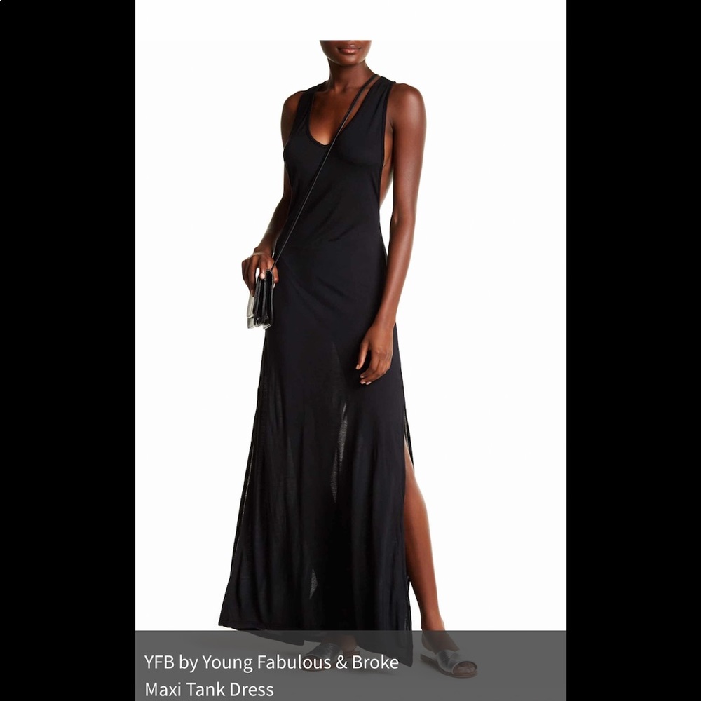 Young Fabulous & Broke Maxi Tank Dress NWOT